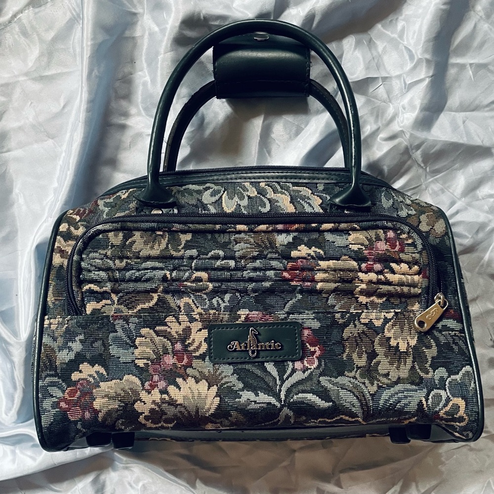 Atlantic Floral Tapestry Bag- Perfect Condition